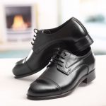 Men leather shoes