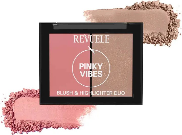 Revuele Blush&Highligter Pinky Vibes 8G