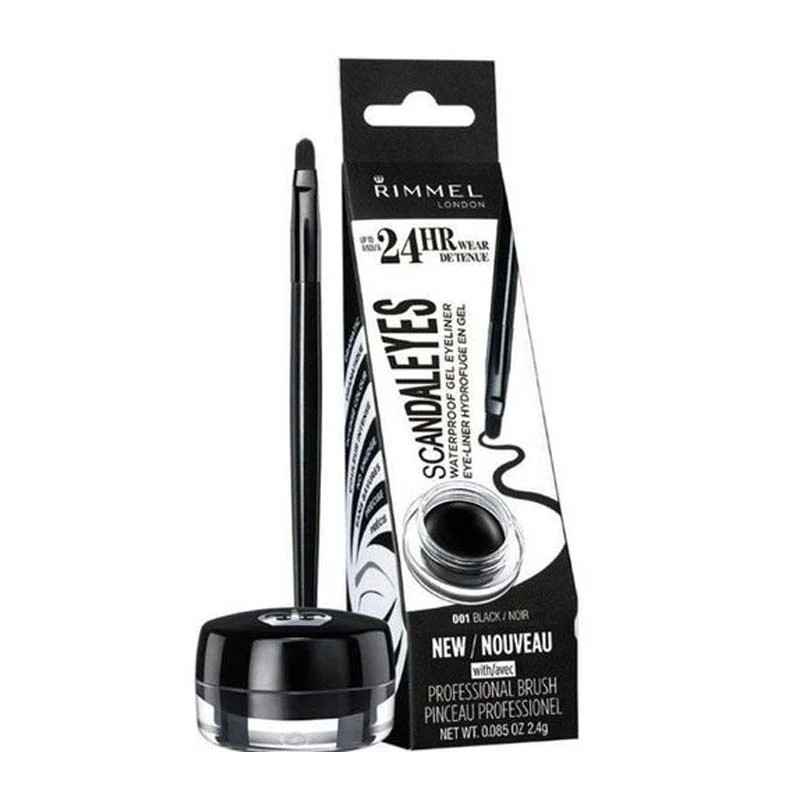 Rimmel Scandaleyes Waterproof Gel Eyeliner 001 BLACK 2.4GM